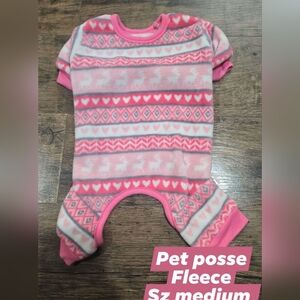 Pet posse dog outfit sz medium